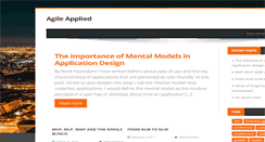 Desktop Screenshot of agileapplied.com