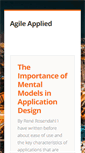 Mobile Screenshot of agileapplied.com